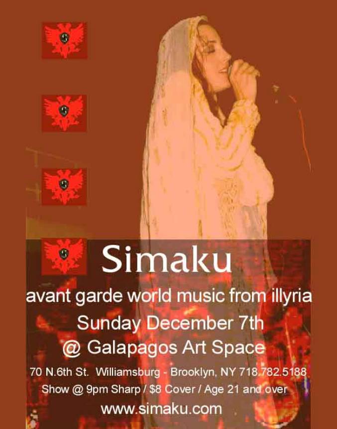 Galapagos Art Space, Williamsburg — Dec 2005